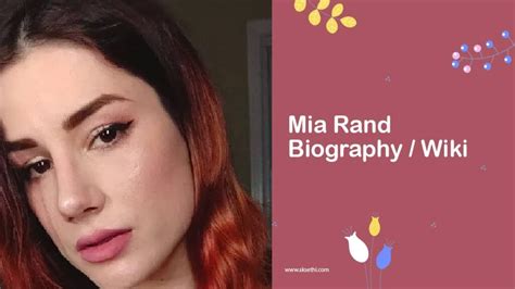 mia rand chair ride|Mia Rand Biography, Wiki, Age, Career, Family,。